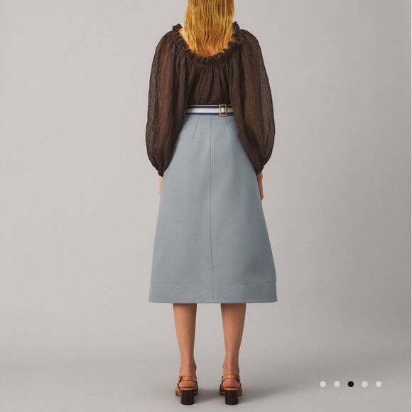 RUFFLE NECK TOP  - Picture 3 of 6
